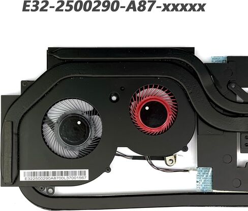 قطعة بديلة جديدة لمروحة تبريد وحدة المعالجة المركزية + وحدة معالجة الرسومات من BestParts لجهاز MSI GS65 Stealth Thin، P/N: MS-16Q2 MS-16Q3، 16Q2-CPU 16Q2-G-CCW (ملاحظة: تناسب فقط سلسلة "Thin") in Kuwait