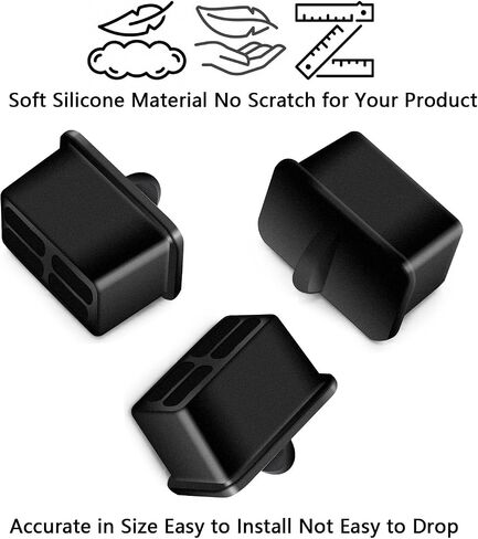 RJ45 Dust Covers Caps Ethernet LAN Port Protector Suitable for Network Swticher/Router/Hub/Cards/Computer/Copper Transceiver Module Silicone 50pcs/Pack in Saudi Arabia