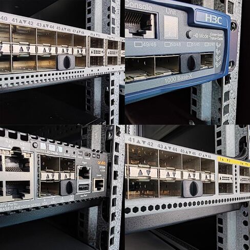 RJ45 Dust Covers Caps Ethernet LAN Port Protector Suitable for Network Swticher/Router/Hub/Cards/Computer/Copper Transceiver Module Silicone 50pcs/Pack in Saudi Arabia