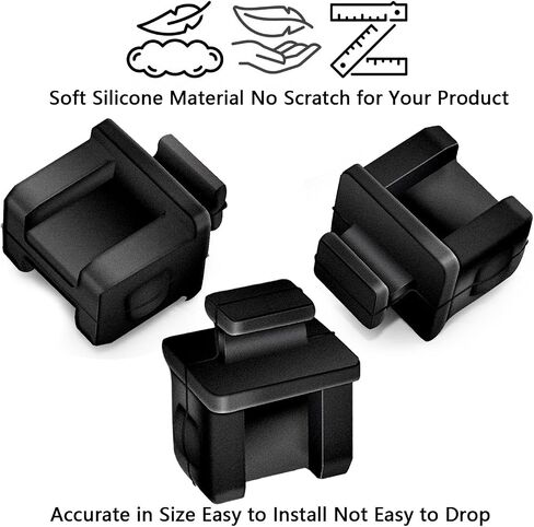 RJ45 Dust Covers Caps Ethernet LAN Port Protector Suitable for Network Swticher/Router/Hub/Cards/Computer/Copper Transceiver Module Silicone 50pcs/Pack in Saudi Arabia