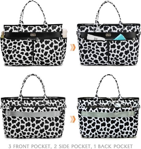 Rabjen Nurse Tote Bag, Laptop Work Bag, Medical Supplies Shoulder Bag for Home Health Care and nursing student in Saudi Arabia