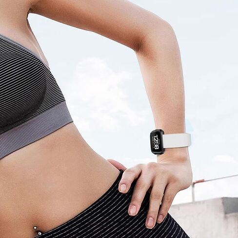 أساور Aceyoon متوافقة مع Fitbit Sense 2 / Sense Bands، Fitbit Versa 4 / Versa 3 Bands للنساء والرجال، حزام بديل من السيليكون الناعم المتين واستبدال سوار معصم الساعة الرياضية الرقيقة in Saudi Arabia