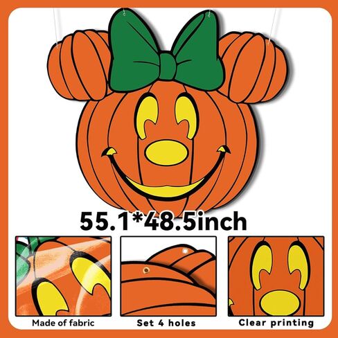 ديكورات صندوق الهالوين أو المكافآت، موضوع الفأرة على شكل صندوق اليقطين أو خلفية المكافأة لتزيين ممر السيارة وسيارات الدفع الرباعي والشاحنات ذات الدفع الرباعي في الهالوين in Kuwait