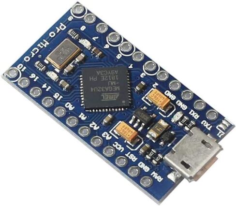 Pro Micro ATmega32U4 5V 16MHz Micro-USB Development Module Board with 2 Row pin Header Compatible ard-uino Leonardo Replace ATmega328 Pro Mini in Saudi Arabia