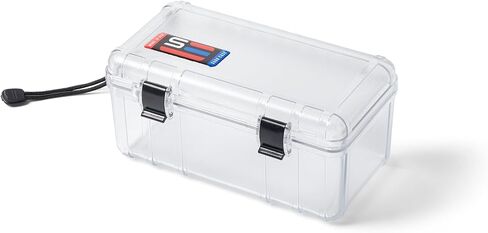 S3 Cases T3500 Waterproof Dry Box Protective Case Mil Spec/USA Made/IP67 Waterproof/Lockable/Airtight/Smell Proof - for Phones, Wallets, Keys, Knives, Survival, Boating, Camping & Watersports (Blue) in Saudi Arabia