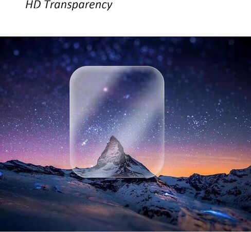 3 قطع من واقي الشاشة عالي الشفافية لتغطية كاملة لساعة TOOBUR IDW16 1.95 بوصة وIDW17 2.01 بوصة Veryfit الذكية in Kuwait