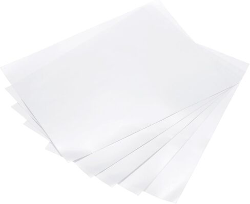 MECCANIXITY 4pcs A3 Self Seal Clear Laminating Sheets 12"x17" Laminator Sheet Self Adhesive for Photos Documents, No Machine Needed in Saudi Arabia