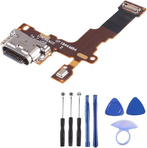 Replacement USB Charger Port Charging USB Flex Cable with Microphone for LG Stylo 4 Q710AL Q710TS Q710MS Q710CS Q710US (for LG Q710) in Kuwait