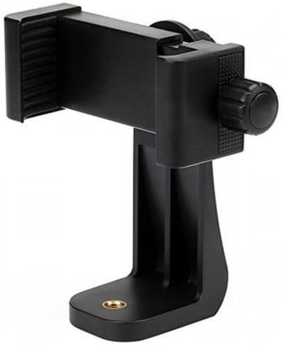 Manfrotto MTPIXI-B PIXI Mini Tripod, Black, Bundled with A ZAYKiR Universal Smartphone Tripod Adapter in Saudi Arabia