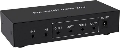 4 قنوات 6.35 مم TRS أو 3.5 مم HiFi Audio Mixer مضخم سماعة الرأس مقسم محول 2 في 4 خارج 2 خارج خلاط تحكم الهاتف الخليوي الكمبيوتر الخارجي 4 منافذ صوت سماعة الرأس مكبر صوت استيريو in Kuwait