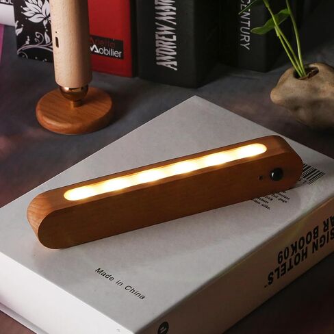 LANDGOO LED Kids Bedroom Motion Sensor Night Light Battery Operated Wall Light-USB Rechargeable Magnetic Light with Warm White Light for Kids Room Bathroom Cabinet Closet Hallway in Saudi Arabia