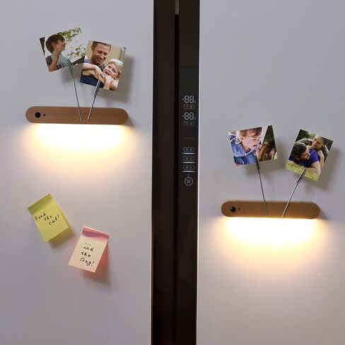 LANDGOO LED Kids Bedroom Motion Sensor Night Light Battery Operated Wall Light-USB Rechargeable Magnetic Light with Warm White Light for Kids Room Bathroom Cabinet Closet Hallway in Saudi Arabia