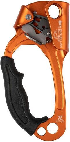 HALRSETBO Quick Up Double Hand Ascender for Both Hand, Blue/Orange in Saudi Arabia