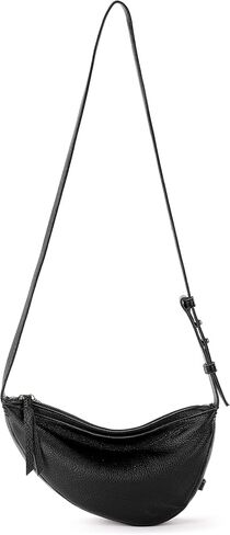 The Sak Tess Sling in Leather, Adjustable Leather Sling Strap, Stone in Saudi Arabia