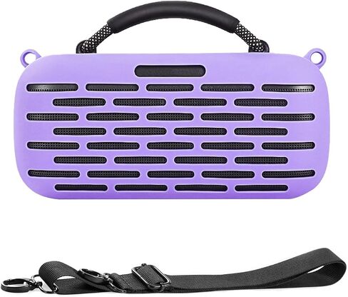 Silicone Cover Protective Case for Bose SoundLink Max Portable Speaker, Skin Sleeve with Shoulder Strap for Outdoor Speaker Accessories (Red) in Saudi Arabia