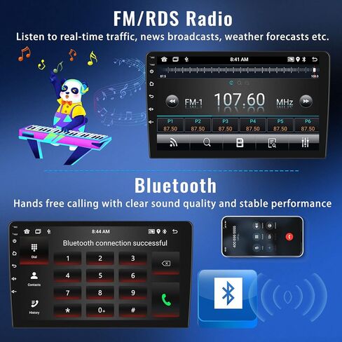 [2+64G] Android 13 Car Stereo for Honda Acura MDX 2007-2013 with Wireless Apple Carplay&Android Auto,9 Inch Touch Screen Car Radio with Mirror Link Bluetooth FM/RDS WiFi GPS SWC+ Backup Camera in Saudi Arabia