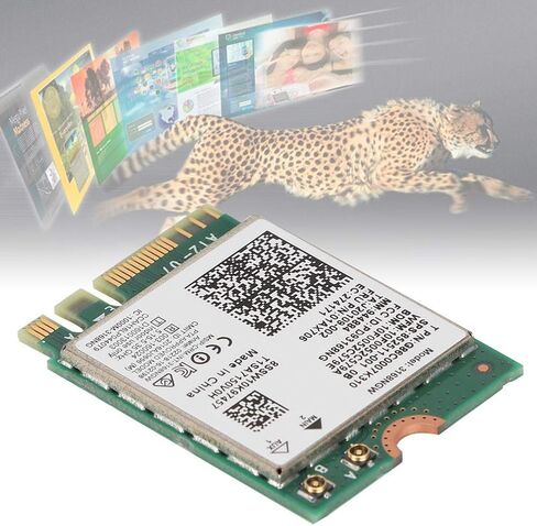 Network Card,ASHATA Wi-Fi Network Adapter Card for Intel Internet 3168NGW -AC Dual Band WiFi Network Card with Bluetooth 4.2 in Saudi Arabia