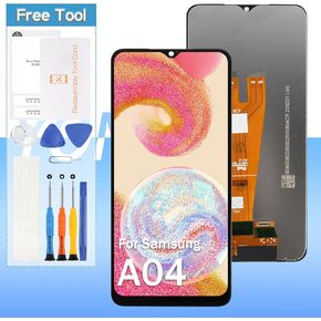 Yondista for Samsung Galaxy A04 Screen Replacement SM-A045F, SM-A045F/DS, SM-A045M 6.5" LCD Display Touch Digitizer Assembly