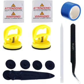 LeFix Opening Removal Tool Kit,Suction Cups,Cutting Wheel,Tweezers,Spudge,Masking Tape,IPA Surface Wipes,for iMac A1418 A1419 A2116 A2115 Year 2012-2024