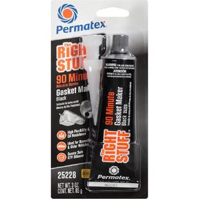 Permatex/13 oz. (369 g.) cartridge Ultra Black maximum oil resistance RTV silicone gasket maker
