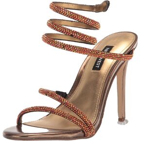 Nine West Womens Maskil Heeled Sandal