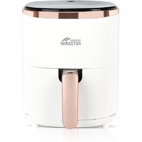 Upgraded Air Fryer, Compact 3.6 Qt 9-in-1 Basket Air Fryer with Baking Pan, Digital Touchscreen Display with 9-Presets, Air Fry, Bake, Roast, Broil in Minutes (3.6 QT, Black (Touch Series))