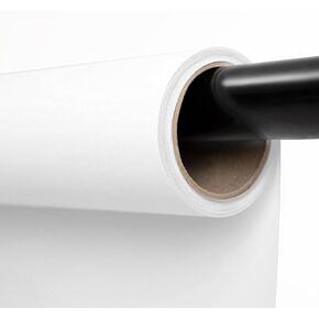 Kate Seamless Paper Backdrop Brown Paper Backdrop Seamless Backdrop Paper Rolls (53''x16.4' Coco Brown)
