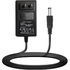 15V 1A DC Adapter Power Supply Charger Cable Compatible with Self-Cleaning Cat Litter Boxes, Litter Robot 4 3 2 and More- 6.6FT(Converter DC 5.5mm x 2.1mm/5.5mm x 2.5mm Plug)