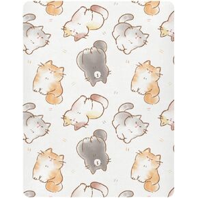 Vintage Fishes Fitted Crib Sheet for Boys Girls Baby Crib Sheet Crib Mattress Sheet Breathable Crib Sheets for Pack N Play Mattresses,52 X 28 in