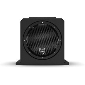 wet sounds | Stealth AS-10 | High Efficiency, 10" Active Marine Powered Subwoofer with Built-in 500 Watt Amp | Remote Level Control Included (Black)