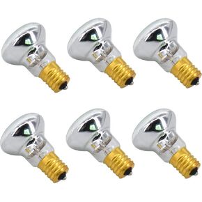 4 عبوات من المصابيح البديلة لمصابيح الحمم البركانية، مصابيح لامعة، ساطعة، صفراء، R39 E17 25 وات لمبات عاكسة in Kuwait
