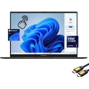 ASUS Zenbook 14 Laptop, 14" WUXGA OLED Touchscreen Display, 14-Cores Ultra 5-125H (Up to 4.50 GHz), 8GB RAM, 2TB NVMe 4.0, WiFi 6E, Backlit KB, Long Battery Life, HDMI, USB-C, SPS HDMI, Win 11 Pro