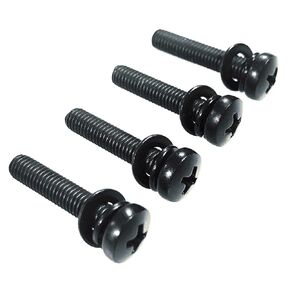 ReplacementScrews Stand Screws Compatible with Philips 75PUL7552/F7-75 Inch 7 Series 4K Smart TV - Complete Feet/Legs Screw Set (Pack of 4)