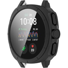Screen Protector Compatible with Samsung Galaxy Watch 7 40mm 44mm Case Scratched Screen Protectors Intended for Samsung Galaxy Watch 7 (Black, 44mm)