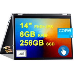 acer Aspire 3 Spin 14 2-in-1 Laptop Computer 14" FHD+ IPS Touchscreen Intel Octa-core i3-N305 Processor 8GB RAM 512GB SSD USB-C Win11 Silver + HDMI Cable
