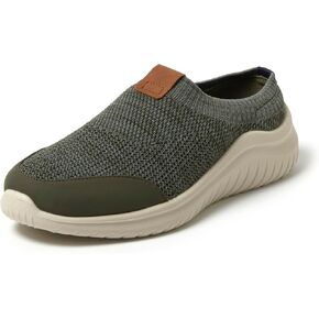 Dearfoams Women's Lightweight Breathable Gracie Sneaker with Arch Support Machine Washable Shoes Clog