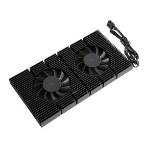 Gpu Backplate Radiator, Alloy Fast Heat Sink 4 Pin Backplane Gpu Backplate Aluminum Cooler Memory Cooler For Rtx3090 3080 3070
