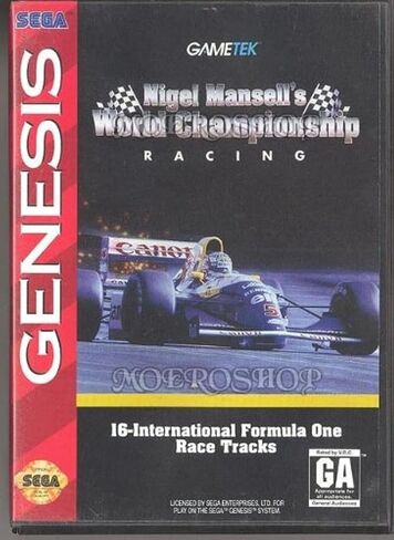 Nigel Mansell's World Championship Racin - Sega Genesis (Renewed) in Saudi Arabia