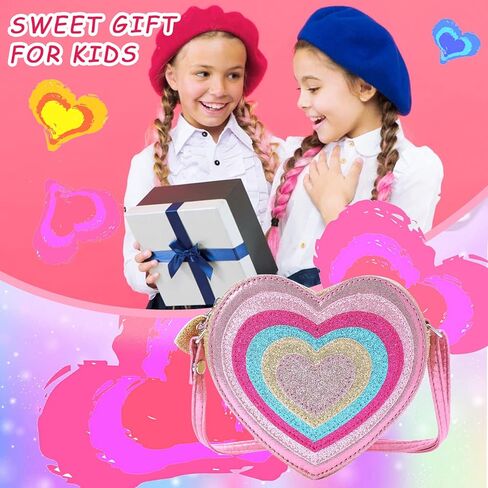 PinkSheep Star Purse Silvery Purse Girls Purse Toddler Purse Kids Purse Girls Purse for Little Girls Shoulder Bag for Girls in Kuwait