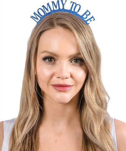 عصابة رأس استحمام الطفل من مامي تو بي باللون الأزرق اللامع in Kuwait