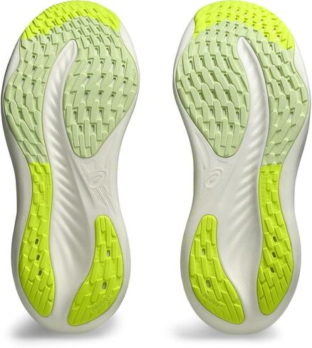 حذاء الجري Gel-Nimbus 26 للسيدات من ASICS، مقاس 10، سيلادون فاتح/أصفر آمن in Saudi Arabia