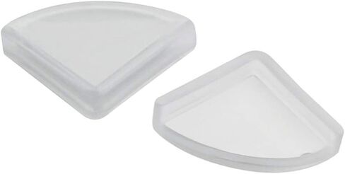 10 قطعة/الحزمة واقيات زوايا للأثاث الطفل واقية من السيليكون للأطفال لاصقة لينة ركن الحرس (شفاف) in Kuwait