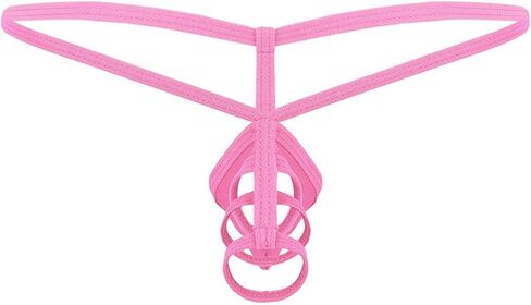 ملابس داخلية للرجال سراويل داخلية منخفضة الارتفاع منتفخة على شكل حرف T من الخلف Tanga G-String Thong in Kuwait