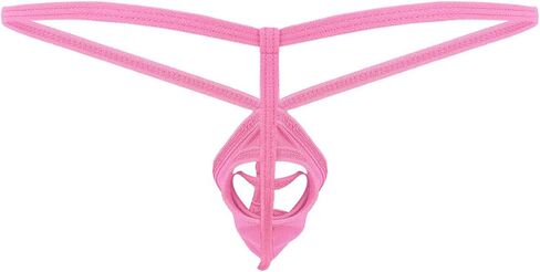 ملابس داخلية للرجال سراويل داخلية منخفضة الارتفاع منتفخة على شكل حرف T من الخلف Tanga G-String Thong in Kuwait
