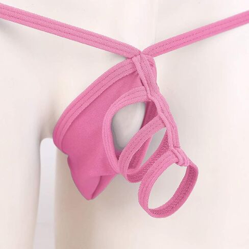ملابس داخلية للرجال سراويل داخلية منخفضة الارتفاع منتفخة على شكل حرف T من الخلف Tanga G-String Thong in Kuwait
