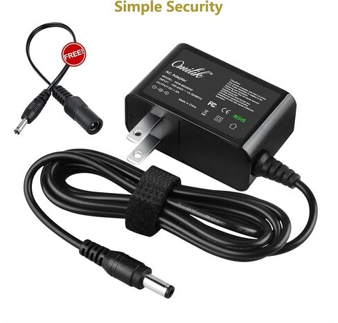 6FT 5V 3A Power Cord Adapter AC 100V-240V DC Power Supply Replacement Adapter 5.5mm X 2.5mm Power Supply for TV Box, Tablet, Camera, BT Speaker, GPS, Webcam, Router, and More 5V Electronics in Saudi Arabia