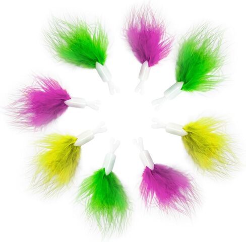 LALAAI Indoor Interactive Cat Toy, Intelligent Sensing Trigger, Feather Toy That Cannot Be Caught, Suitable for Cats to Exercise and Relieve Boredom, Six Feather Replacement, Rechargeable in Saudi Arabia