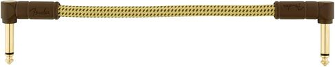 Fender Deluxe Series Instrument Cable, Angle/Angle, Black Tweed, 3ft in Saudi Arabia