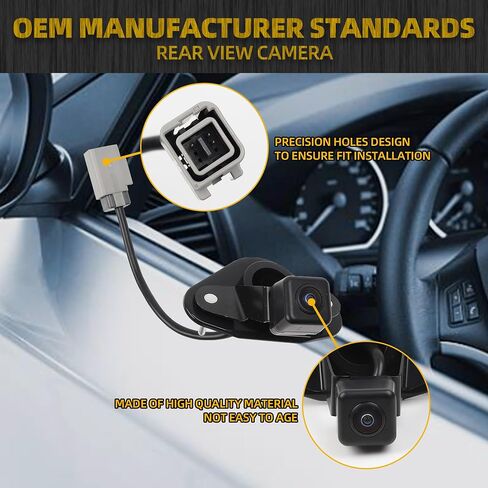 Dasbecan 86267AJ10B Rear View Back Up Camera with Bracket Compatible with Subaru Legacy Outback 2010-2014 Replaces 86267-AJ10B 86267AJ10A 86267-AJ10A Reversing Parking Assist Camera in Saudi Arabia
