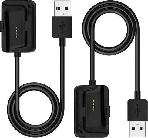 متوافق مع شاحن SHOKZ OpenSwim S700، حامل كابل شحن USB بديل لسماعات توصيل العظام SHOKZ OpenSwim S700، سلك شاحن محمول متين بطول 3.3 قدم (أسود وأسود) in Kuwait
